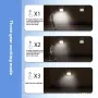 Foldable Solar Motion Sensor Wall Light Outdoor Yard Garden Lamp 3 Modes LED Floodlight Induction Compact Outdoor Security Lamp