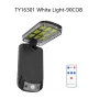 Elfeland Solar Powered Outdoor Wall Light Remote Control Waterproof 3 Lighting Modes Energy Saving Balcony Garden Decoration Light