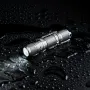 LUMINTOP Tool AA 3.0 900Lumens Mini EDC Powerful Flashlight Super Bright EDC Titanium Alloy Pocket Lamp Mini LED Torch 5 Mode by 14500 Battery for Camping Self Protection