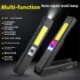 BIKIGHT Magnetic Work Light Rechargeable LED Inspection Pen Strong Magnetism Inspection Light LED Work Light