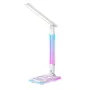 Foldable Multifunction LED Gaming Desk Lamp Dimmable Reading Light with RGB Ambient Light & Wireless Charger