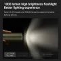 NexTool 1000lm Deformable Powerful Outdoor Camping Light 4500mAh Rechargeable Telescopic Adjustable Tent Lamp Ambiance Hanging Flashlight