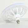 2-in-1 Three-speed Mode LED Fan Light LED Lamp Bead E27 Screw Fan Light Remote Control Wall Control Bedroom Light Fan Ceiling
