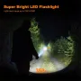 TUNENGE S15 650LM Mini Porable LED Keychain Flashlight USB Rechargeable Pocket Light Waterproof Emergency Outdoor Camping Fishing Lighting