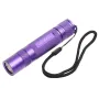 Senter Reflektor OP Mode Tunggal LED UV 365nm Convoy S2+ Nichia Senter LED Ultra Violet Lampu Hitam Lampu UV