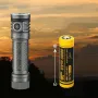 SKILHUNT EC300 SST20 2600 Lumens 21700 Rechargeable LED Flashlight With Multi-color RGBW Light For Outdoor Activitives