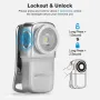 Astrolux CP01 Rechargeable EDC Flashlight 250 Lumens Dual Sources Compact Pocket Clip Light Convenient USB C Charging Magnetic Flash Lights with Memory Mode Lockout Design Beacon Mode for Working, Cycling, Emergency, Signaling Tool