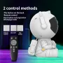 LED Astronaut Starry Sky Light Projection Night Lamp 8 Dynamic Lighting Modes Water Ripple Atmosphere Lamp Astronaut Projection Lamp