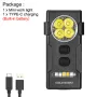Ultra Bright Mini Rechargeable Head Lamp LED Clip-on Cap Light Waterproof Headlamp for Fishing Camp
