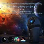 Portable Rechargeable Starry Sky Light Car Projector Lamp Projection Night Lamp Bedroom LED Atmosphere Lamp