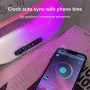 多機能 3 in 1 LEDナイトライト アプリコントロール RGB 雰囲気のあるデスクランプ スマート多機能 ワイヤレス充電器 目覚まし時計