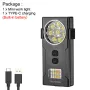 Ultra Bright Mini Rechargeable Head Lamp LED Clip-on Cap Light Waterproof Headlamp for Fishing Camp
