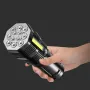 12LED Ultrabright Outdoor Home Portable LED Flashlight USB Charging Super Light Tactical Torch Emergency Bright Work Lamp Desk Light