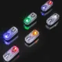 Nextorch UT41 LED EDC Police Flashlight Shoulder Warning Emergency Light with 6 Light Sources Type-C Rechargeable LED Signal Light Mini Torch