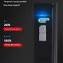 400Lumens COB Flashlights Magnetic Hook Dual Light Torch 4 Lighting Modes USB C Recharge Car Repair Light