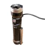 CYANSKY H1R-P9 14500 Battery Compact EDC Flashlight with 1300 Lumens High Power Output, USB-C Rechargeable Mini Size LED Torch Powerful Outdoor Light