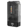 V10L EDC Mini Flashlight 1000LM 100M Range Torch Rechargeable Waterproof Keychain Blue Red UV White Warm Light