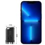 V3 Mini Keychain Flashlight Dual LED Head Type C Charging IP65 Waterproof 900LM Small Keyring Rechargeable Torch Light