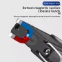 LED Keychain Light Mini COB Flashlight Rechargeable with Magnetic Tail Lantern Camping Portable Emergency Torch