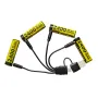 4 Pack NITECORE NH2400 1.5V 2400mAh USB-C Charging AA Battery with 4-split Charging Cable Rechargeable Li-ion Batteries For Flashlights Home Tools Remote Control RC Toys