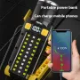 USB Rechargeable Dual Light Powerful LED Flashlight Zoomable Torch with Magnetic Bracket Outdoor Waterproof Camping Fishing Lantern