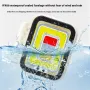 Portable Clip-on Mini Headlamp 8 Light Modes Small Night Light IP66 Waterproof Rating for Outdoor Sport Camping Hiking 86 COB LEDs