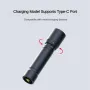 Beebest F1P 200m Portable Powerful Flashlight 3 Modes Ultra Bright LED Mini Torch USB Rechargeable Waterproof Outdoor Camping Tent Light