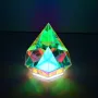 Светодиодная Пирамида Алмаз Спальня Декор RGB Ночной Светильник USB Цвет Диммирование Атмосферная Лампа Дистанционное Управление Украшение Домашней Спальни Подарок На День Рождения Декоративная Лампа