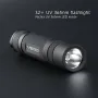 Senter Reflektor OP Mode Tunggal LED UV 365nm Convoy S2+ Nichia Senter LED Ultra Violet Lampu Hitam Lampu UV