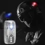 Nextorch UT41 LED EDC Police Flashlight Shoulder Warning Emergency Light with 6 Light Sources Type-C Rechargeable LED Signal Light Mini Torch