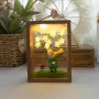 The Little Prince Night Light Handmade DIY Photo Frame Starry Fox Rose Fairy Tale Home Decor Bedroom Lamp Ornament Birthday Gift