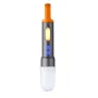 Linterna BIKIGHT potente de 1000 m con zoom de largo alcance, batería de 1200 mAh, tipo C, recargable, para acampar