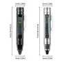 Bikight 4 LED-lichtbronnen, penvormige zaklamp, 365 nm + 395 nm + geel + wit, USB oplaadbaar, geld, huisdierurine, erts, kat, fluorescerende marker, controle, UV-licht, kampeerlamp, inspectielamp