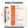 4Pcs Lumintop 21700 Flat-top Battery 5000mAh High Capacity Rechargeable Li-ion Cell 3.7V/18.5Wh Flashlight RC Home Tools Toys Batteries