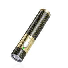 Lumintop 800 Lumen 14500 Carbon Fibre Light USB Rechargeable LED Flashlight Outdoor Camping Lantern Fishing Lamp Mini LED Torch