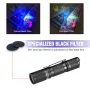 LUMINTOP Tool AA 2.0 365nm UV Flashlight with 14500 Battery Purple Light Mini Portable Torch Medical Test Light