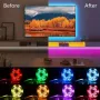 RGB Bluetooth LED Light Strip Smart Atmosphere Light Indoor 24V EU Plug With 44-Key Remote Control for TV Wall Computer Room Bedroom