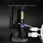 Strong Spotlight Flashlight With Telescopic Zoom USB Rechargeable Waterproof Camping Lantern, Emergency Work Light