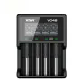 XTAR VC4SL Intellegent LCD Battery Charger USB C QC3.0 Fast Charge 1.2V Ni-MH AAA AA Batteries Rechargeable Li ion 18650 21700 Battery Charger