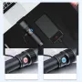 NEXTORCH L10 Max 1200M 400LM Uzun Çekim LEP El Feneri 21700 Pil ile Anlık Atış Güçlü Spot Işığı Tip-C Şarj Edilebilir Arama Işığı
