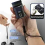 Bikight COB+SMD LED Super Bright Flashlight USB Charging Portable Camping Lantern Power Display Mini Emergency Lantern for Night Running