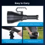 Astrolux® MF05 V2 SBT90.2 3098M Ultra Throw 7000LM Powerful Flashlight with 42000mAh 46120 Battery 2,400,000CD High Power Long Range Super Bright LED Torch Strong Handheld Searchlight