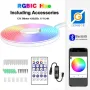 1m/2m/3m/5m Neon LED Strip RGB + IC Neon LED Strip 12V IP65 Waterproof Neon Light Strip DIY Flexible LED Strip with Remote Control Silicone Light Strip for Indoor