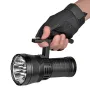 HAIKELITE HK08 60000LM 1340M Long Range Powerful LED Flashlight Type-C USB Rechargeable 4*21700 High Power Output Strong Camping Torch Light