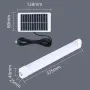 LED Güneş Enerjili Acil Durum El Feneri Kancalı Asılı Taşınabilir Fener Kısılabilir Çok İşlevli Tip-C Şarj Açık Hava Ekipmanları için