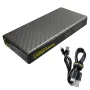 NITECORE Carbo 20000 Lightweight 20000mAh Power Bank for Outdoor, QC PD Quick Charge, USB & USB-C Dual Ports Waterproof Impact Resistant with Lumentac USB Cable