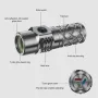LUMINTOP THORMINI 700M Long Distance LEP Flashlight with 18350 Battery, 250 Lumens Long Shoot Beam Strong LEP Spotlight Portable Search Torch Outdoor Survival Tools