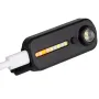 Bikight LED Red Blue Caution Emergency Police Clip Light USB Rechargeable Shoulder Flashing Warning Safety Torch Bicycle Tail Lamp