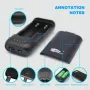 [US Direct] Caricabatterie portatile BC2 con indicatore LCD, porta USB Type-C come power bank per telefono