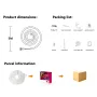 1m/2m/3m/5m Neon LED Strip RGB + IC Neon LED Strip 12V IP65 Waterproof Neon Light Strip DIY Flexible LED Strip with Remote Control Silicone Light Strip for Indoor